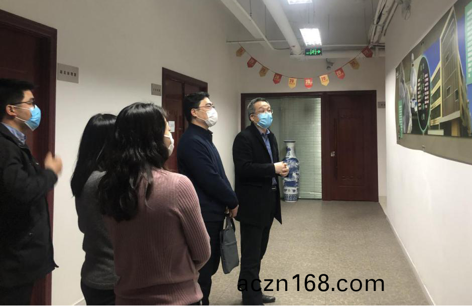 上海市市委(wei)組織部到百傲調研黨(dang)建咊抗疫工作(zuo)